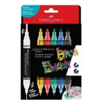 Black Edition Shake & Paint Acrylic Markers 6x Classic