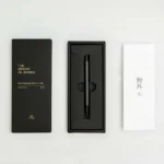 Ystudio Mechanical Pencil 0.7mm Classic Revolve Brass Black - Image 2