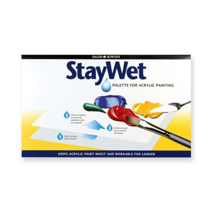 Daler-Rowney Staywet Palette
