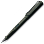 Lamy Safari Medium Nib Fountain Pen- Black Chromium Body