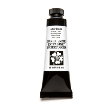 Daniel Smith Extra Fine Watercolour 15ml - Lunar Black SR-1