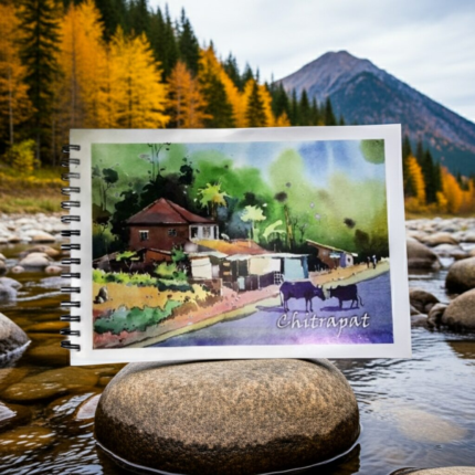 Chitrapat Handmade Paper Wiro Sketchbook 440 GSM