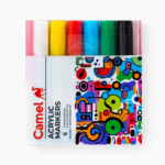 Camel ACRYLIC MARKERS - 6 SHADES