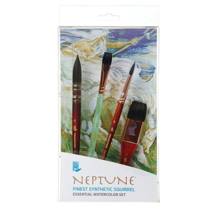 Princeton Neptune Professional Brush - 4750 (Set of 4-B)