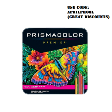 Prismacolor Premier Color Pencil Sets- Pack of 72
