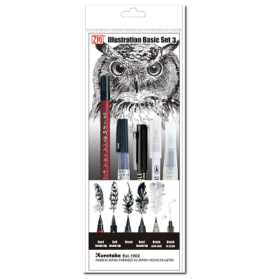 zig illustration basic set of 3