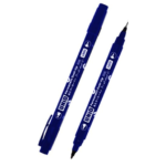 UNID Permanent Dual Tip Marker 1800 Blue - Image 2