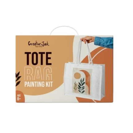 Creative Jack Tote Bag Floral Abstract Painting Kit